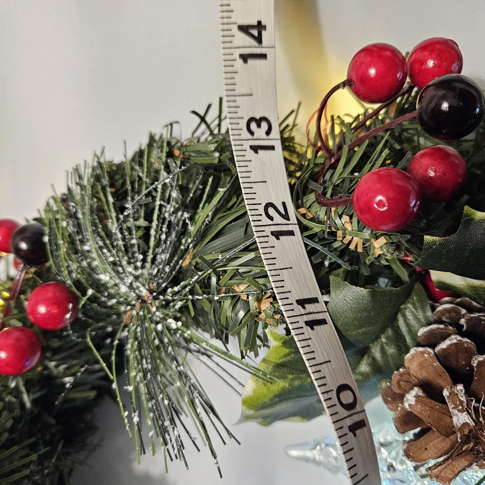 Festive Holiday Wreath